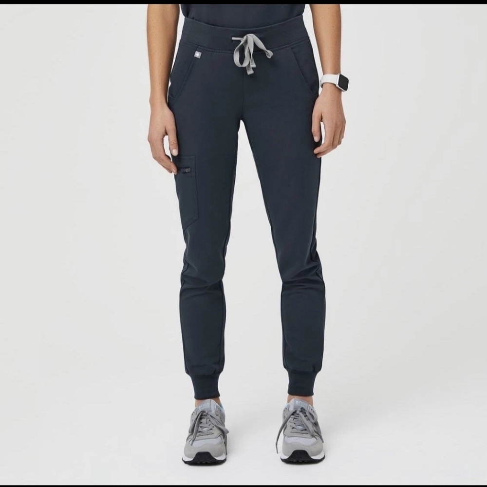 Figs Zamora Jogger Scrub Pants Dark Harbor XS NEW
